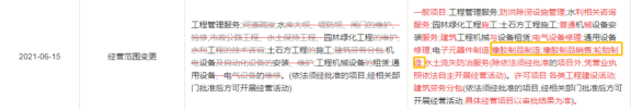公司經(jīng)營業(yè)務增加了橡膠制品制造;橡膠制品銷售;輪胎制造等業(yè)務 公司經(jīng)營業(yè)務增加了橡膠制品制造;橡膠制品銷售;輪胎制造等業(yè)務